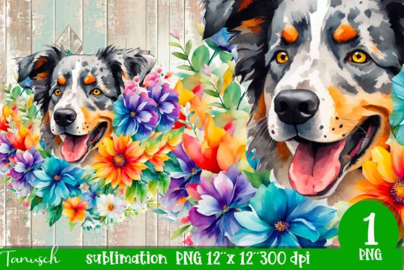 Watercolor Australian Shepherd PNG: A Designer's Guide
