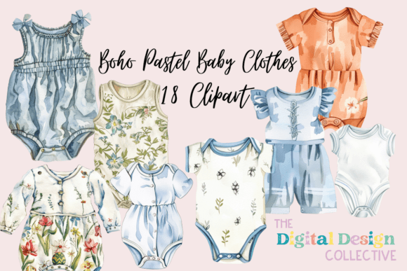 Watercolor Baby Clothing Clip Art Bundle: A Designer’s Guide