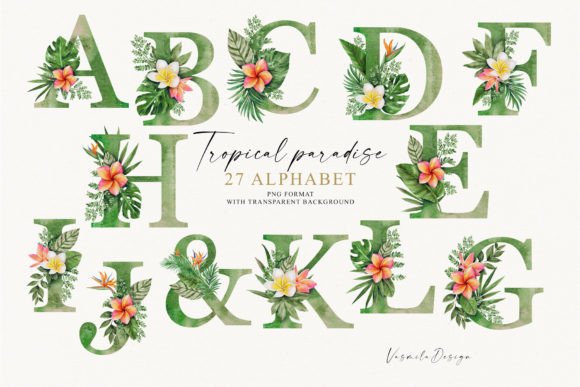 Watercolor Tropical Alphabet: A Practical Guide for Creatives